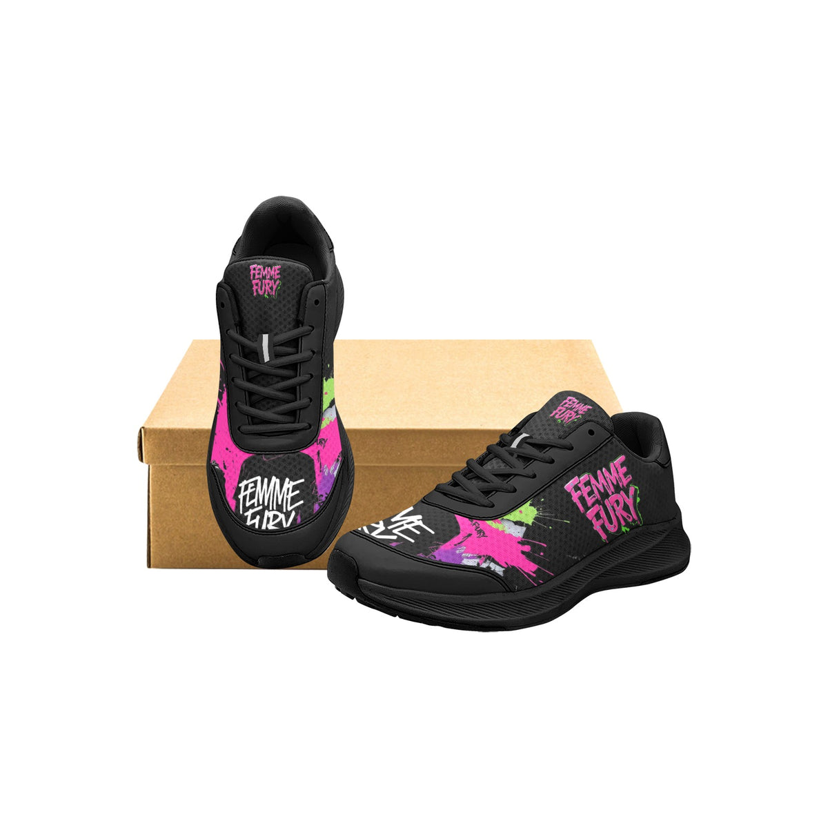 Scarpa running donna nera Femme Fury