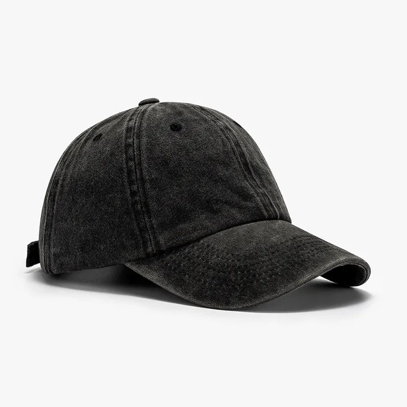 Cappellino da baseball rosa lavato in cotone con tesa curva