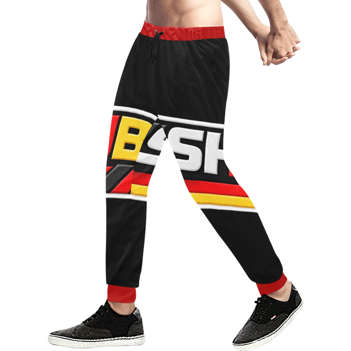 Pantaloni Germany Uomo Rosso Scuro JSHUB Winter Nation 2026 Streetwear