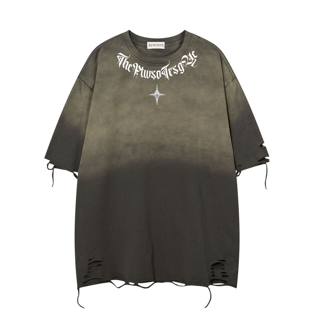 T-shirt Faded Script – Retro Wash Street Tee