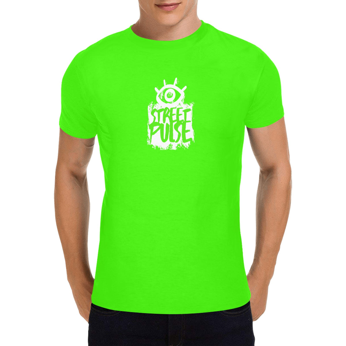 T-shirt uomo “JS Street Pulse” – Stampa all-over