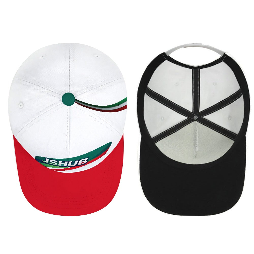 Cappello Baseball Italy Bianco JSHUB Inserti Tricolore Winter Nation 2026 Streetwear