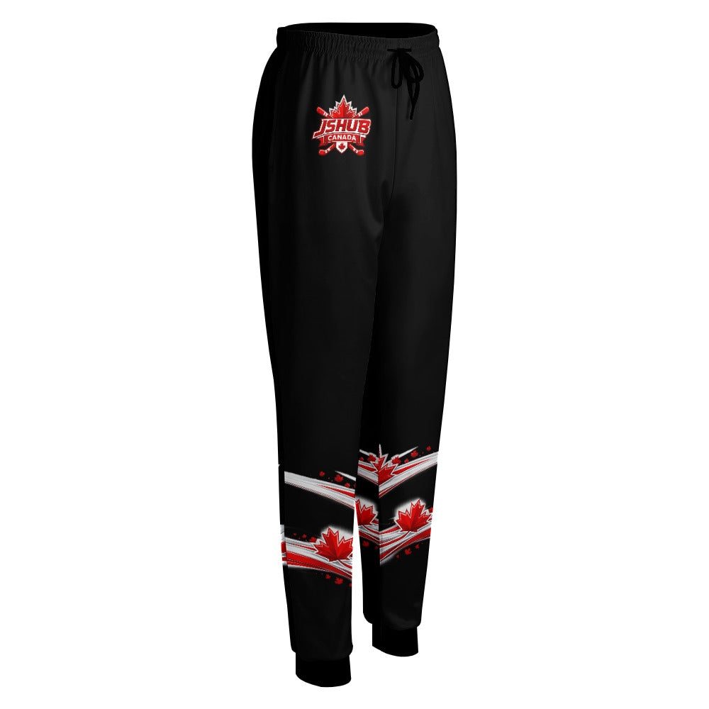 Pantaloni Sportivi Donna JSHUB Canada Ispirati ai NationWinter 2026 – Tuta Tecnica con Stampa Integrale
