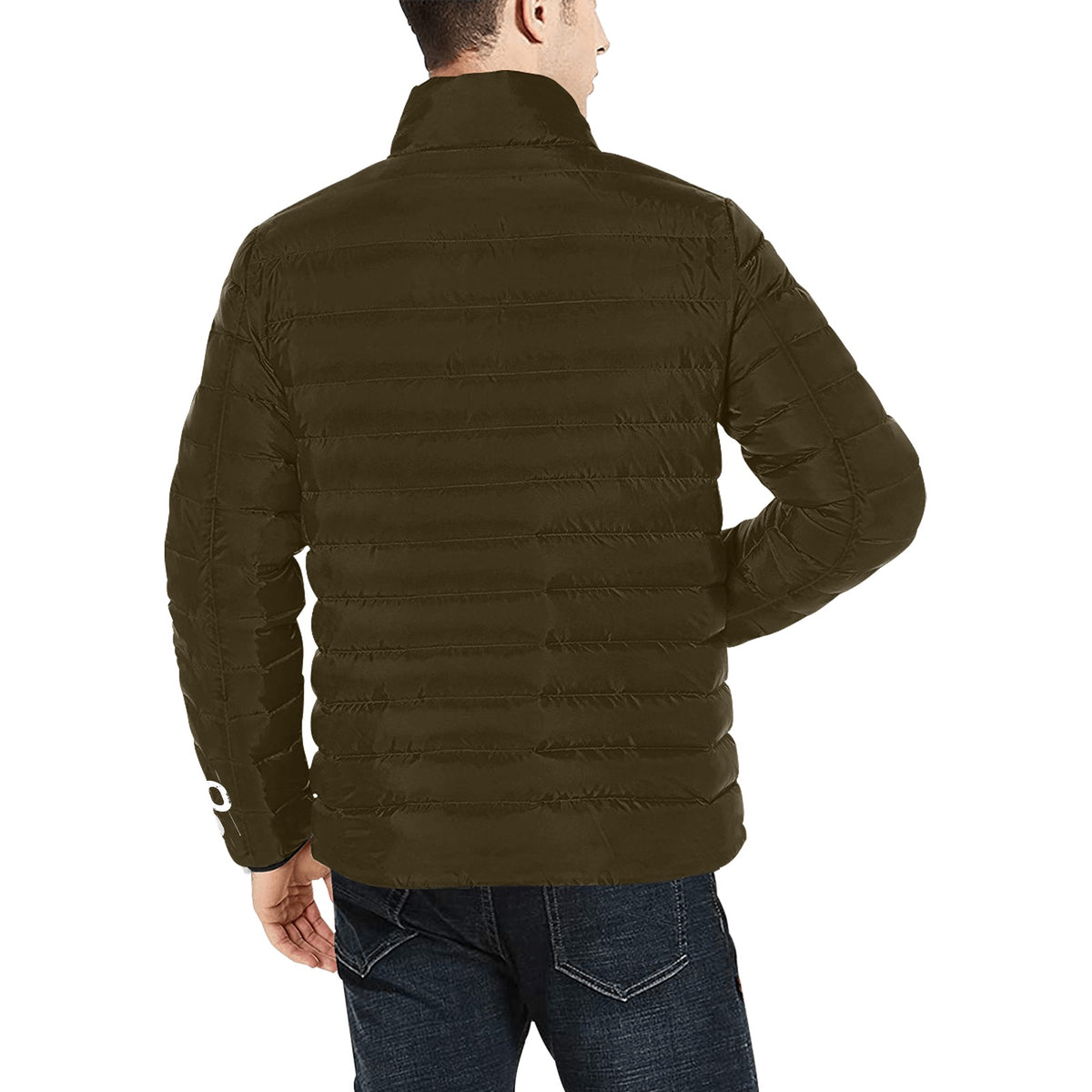 Bomber leggero Urban Soil – Concrete Echoes Marrone Scuro Edizione Limitata Streetwear