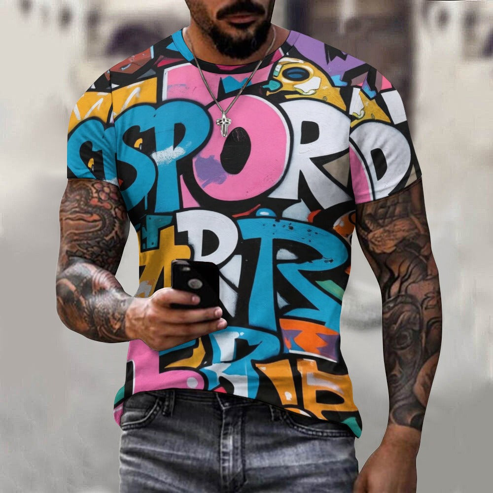 T-shirt murales man