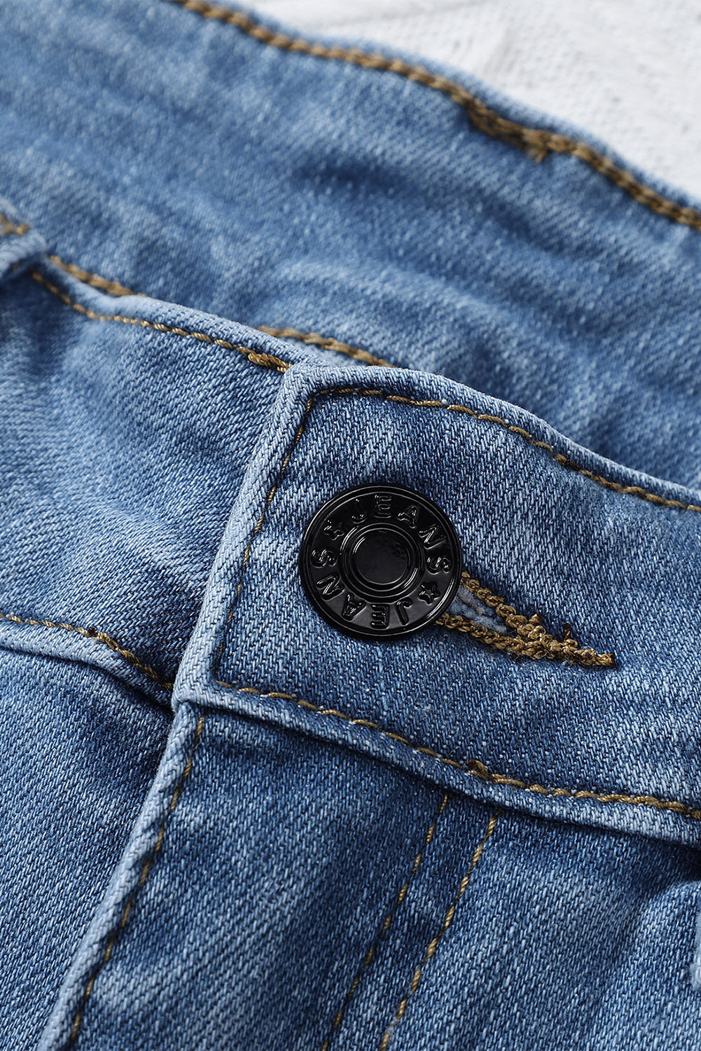 Jeans Boyfriend Distressed Nero