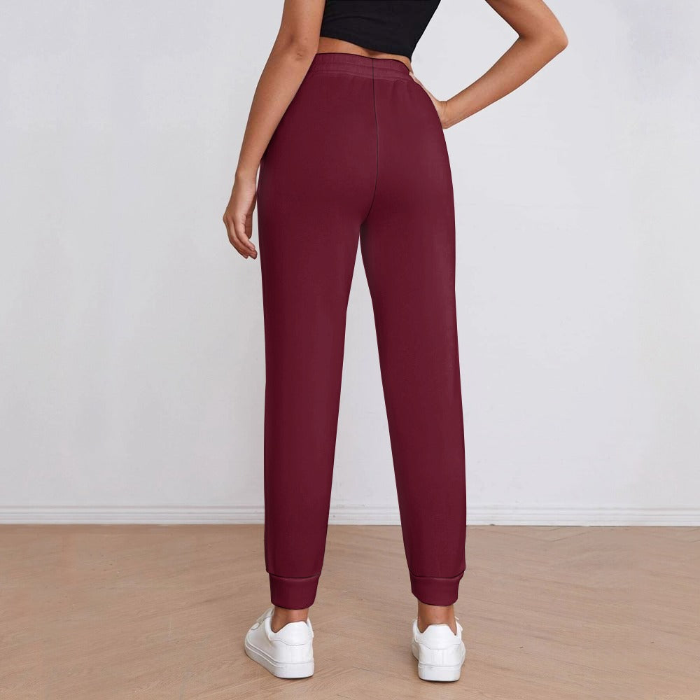 Pantalone donna JSHUB monocolore anni 50 stile essenziale