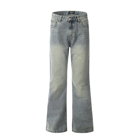 Jeans RetroVibe – Flare Lavaggio Punk