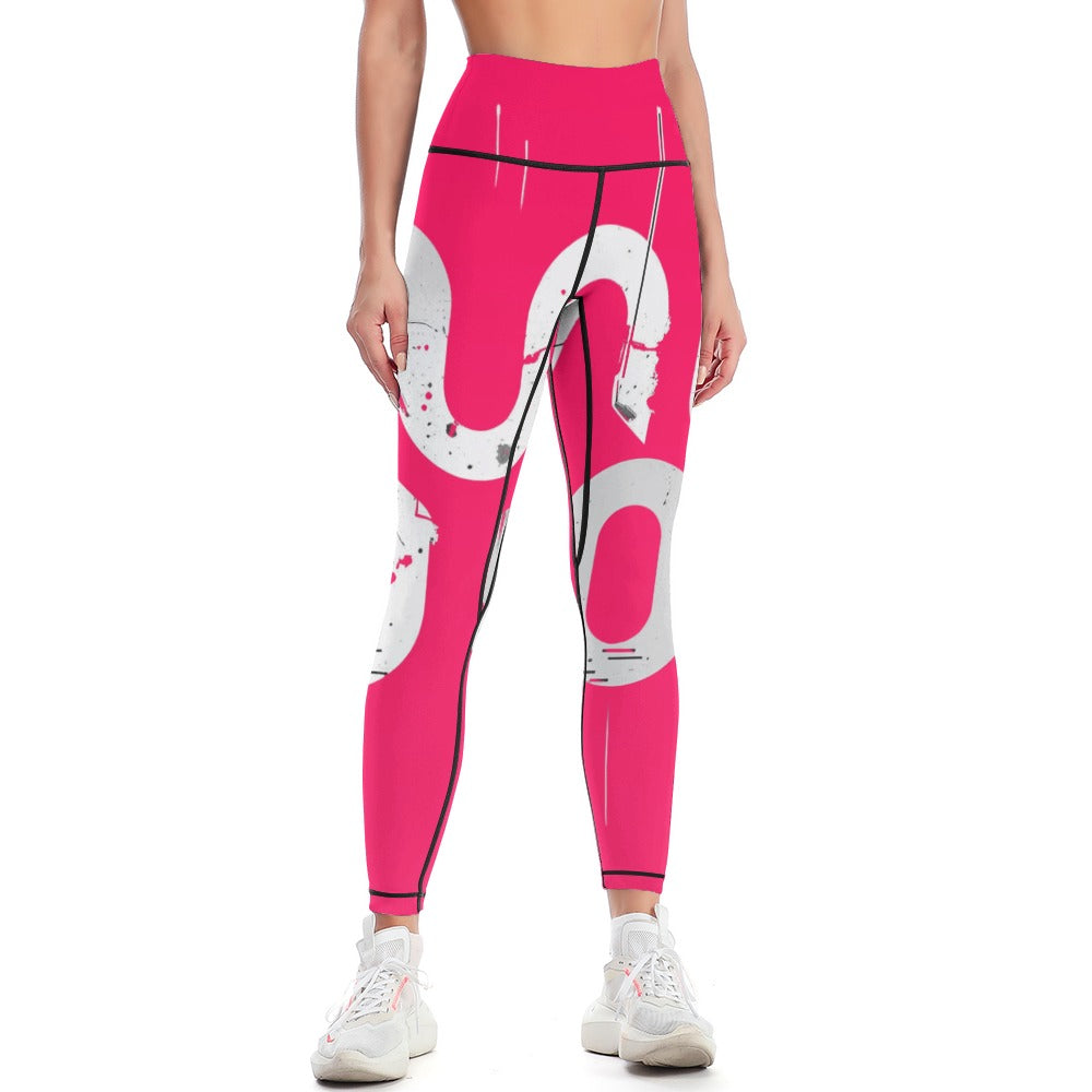 Pantaloni yoga donna “Concrete Flow Leggings” – Concrete Echoes