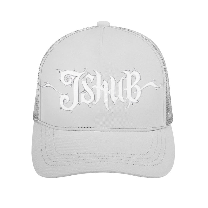 Cappellino Trucker JSHUB Signature Gothic Stile Urban • Mesh Traspirante • Regolabile • Unisex
