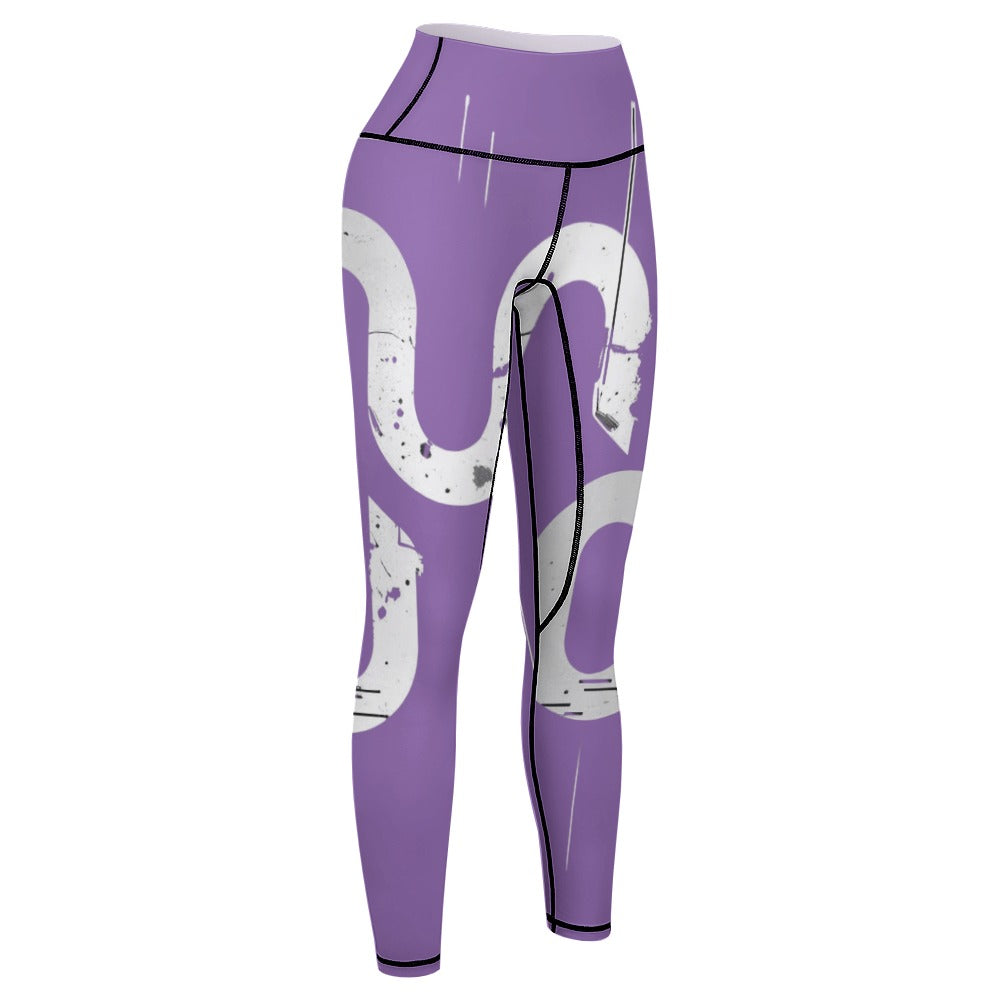 Pantaloni yoga donna “Concrete Flow Leggings” – Concrete Echoes