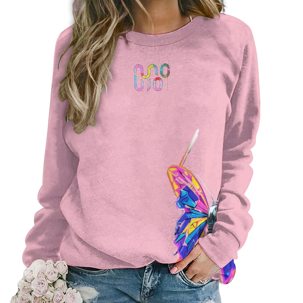 Maglione donna Wings of Noise – 7 varianti colore streetwear casual