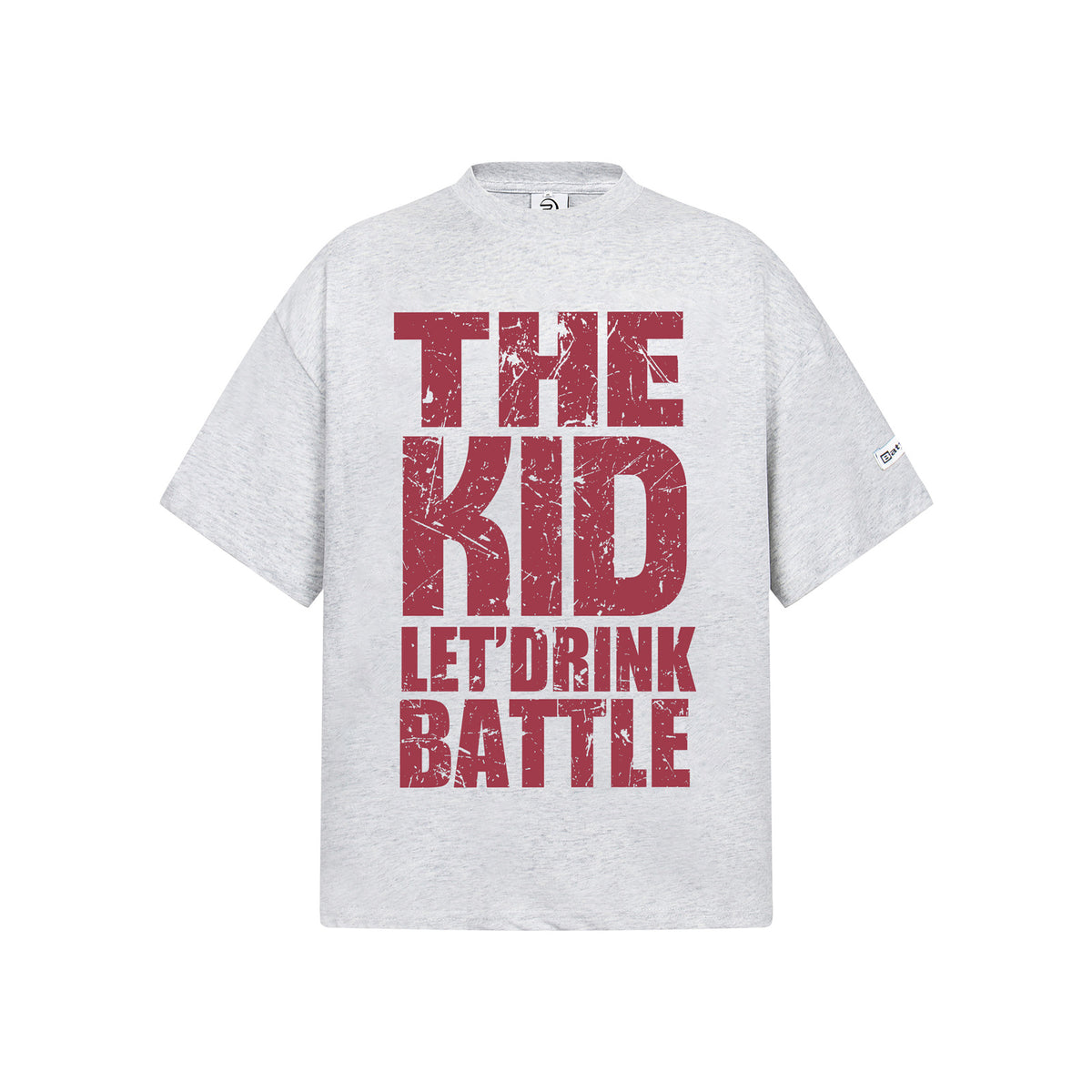 T-shirt Vintage Fade Letters