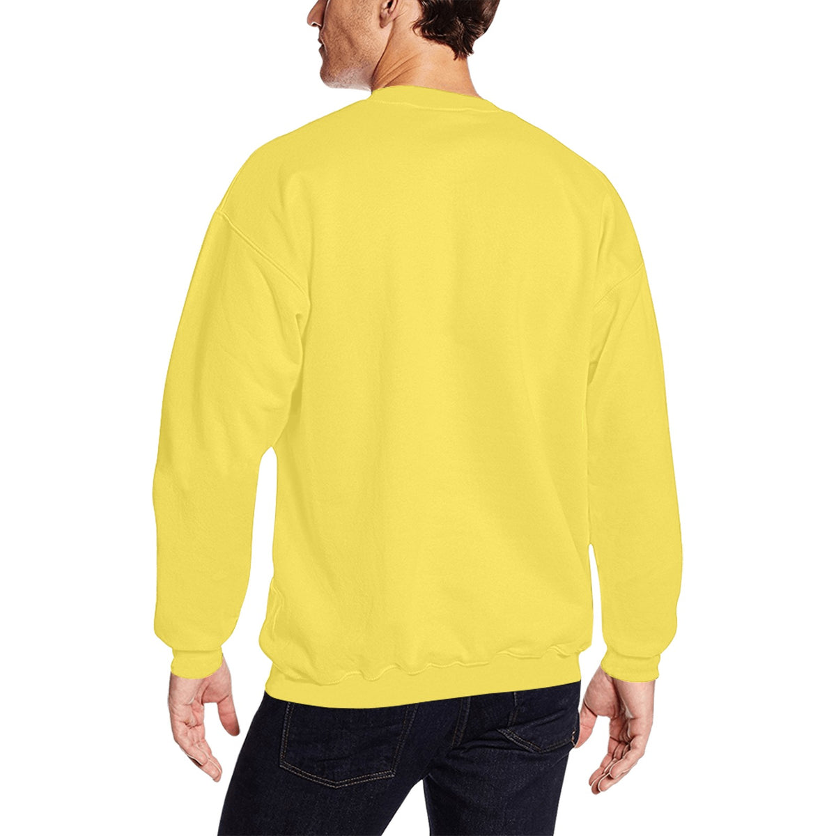 Felpa Uomo "JSPORTS Mono H18 Reverse" – Girocollo Monocolore