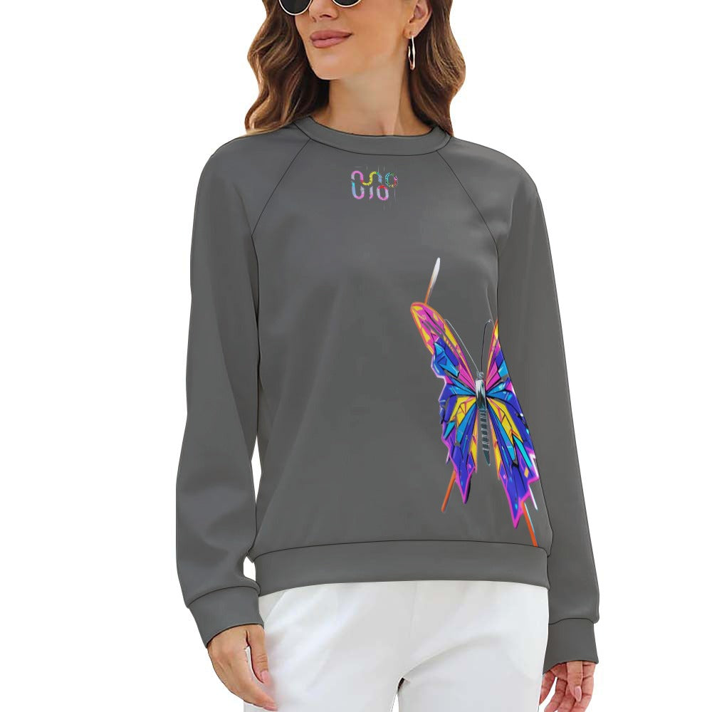 Maglione donna Wings of Noise – 7 varianti colore streetwear casual