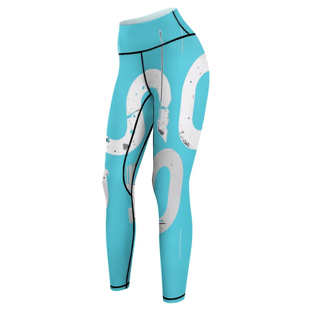 Pantaloni yoga donna “Concrete Flow Leggings” – Concrete Echoes