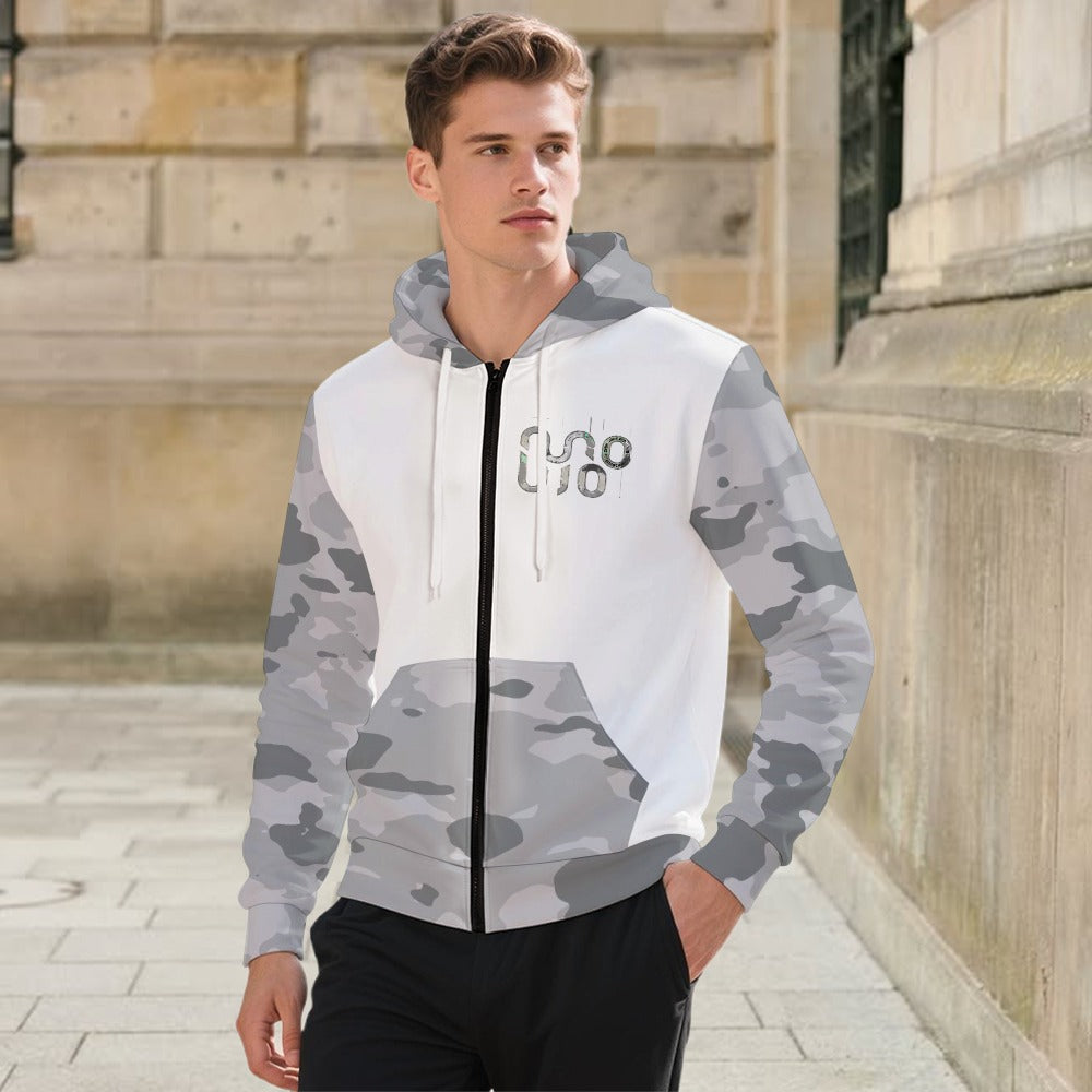 FELPA Concrete Echoes – Cement Geometry Hoodie