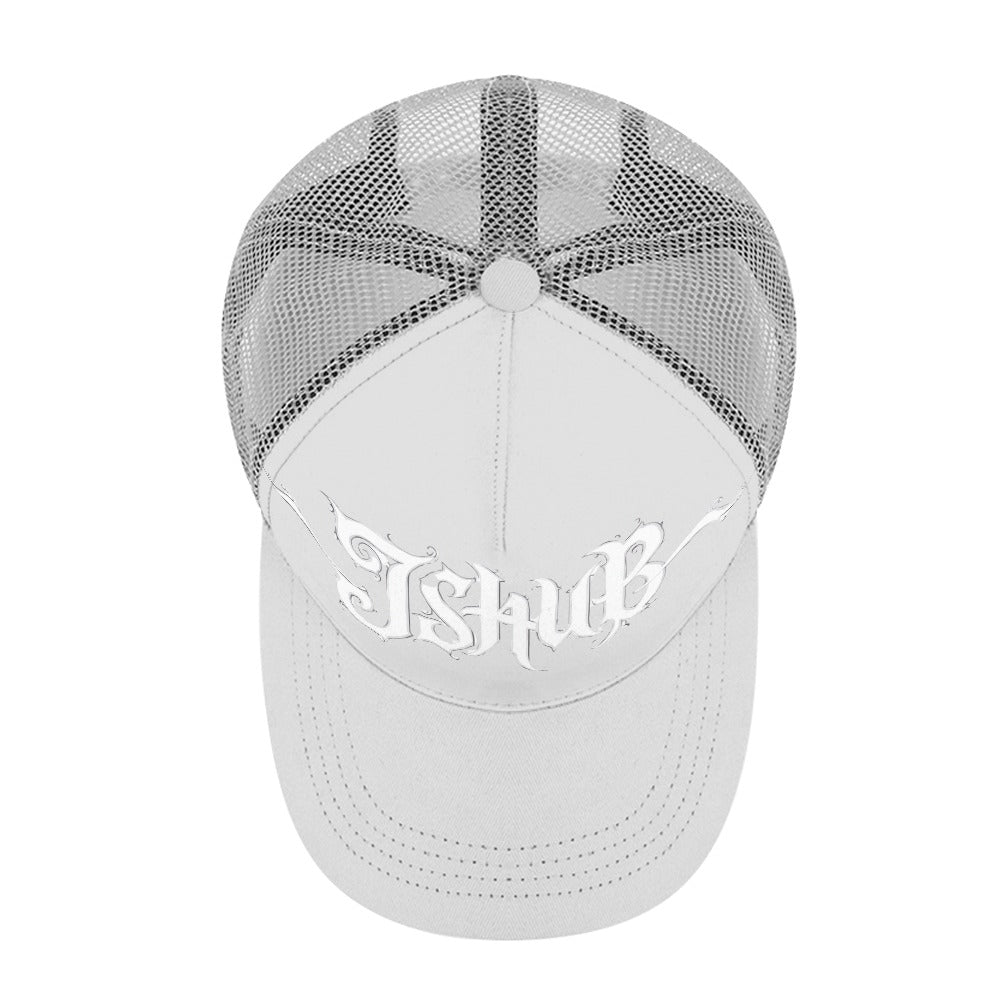 Cappellino Trucker JSHUB Signature Gothic Stile Urban • Mesh Traspirante • Regolabile • Unisex