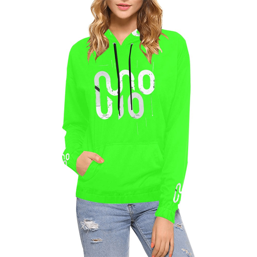 Felpa donna “Sport Pulse Hoodie” – Concrete Echoes
