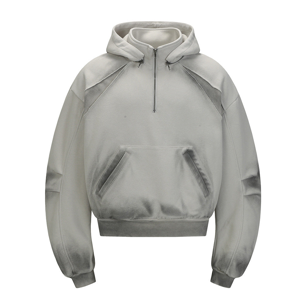 JSHUB Urban Punk Zip Hoodie Loose Fit