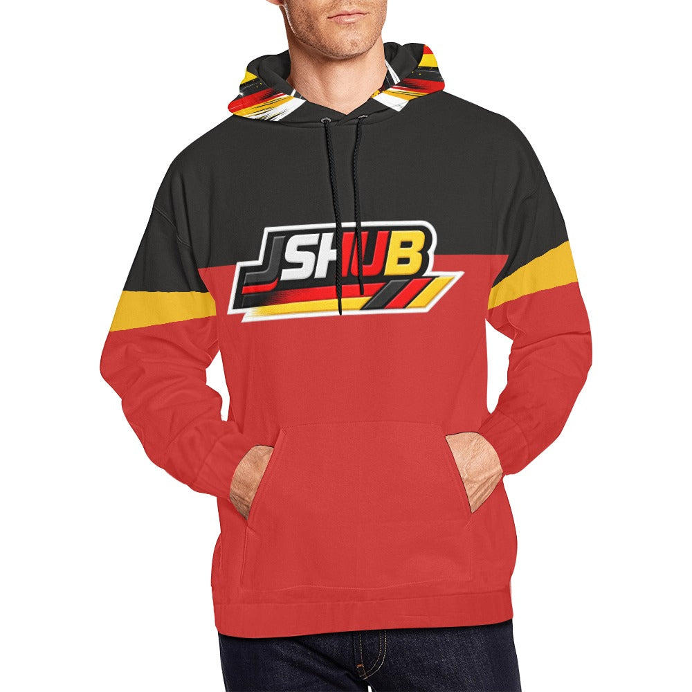 Felpa Germany Uomo Nera JSHUB Winter Nation 2026 Streetwear
