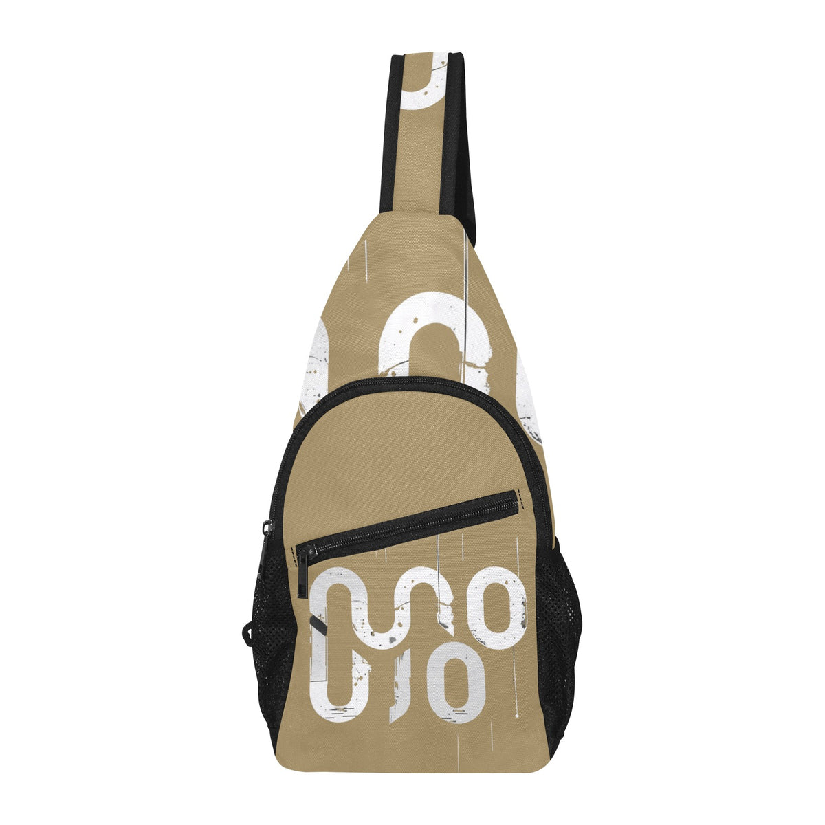 Tracolla Urban Soil – Concrete Echoes Marrone Chiaro Edizione Limitata Streetwear