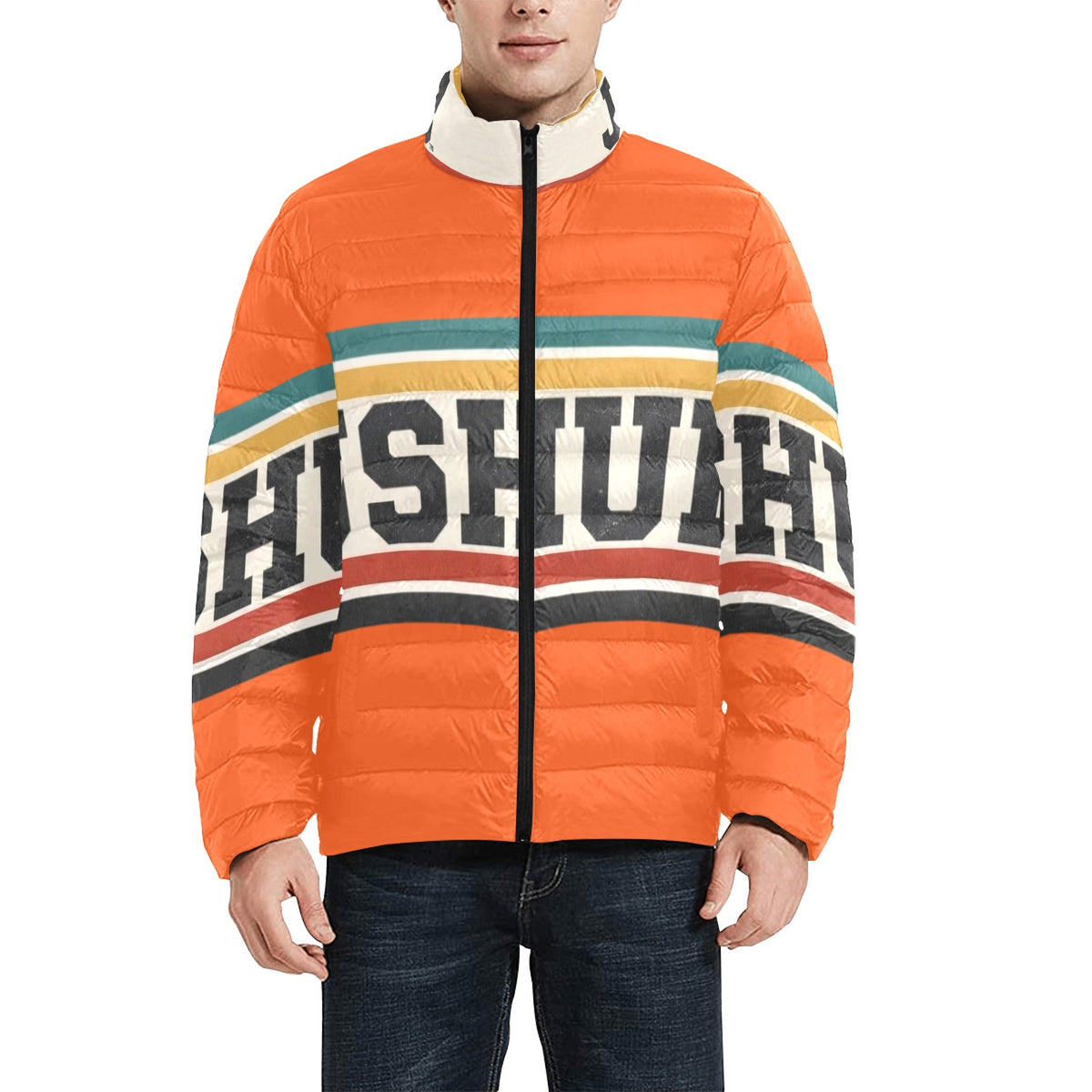 Giacca Bomber Imbottita Uomo JSHUB Sport Heritage Anni 50