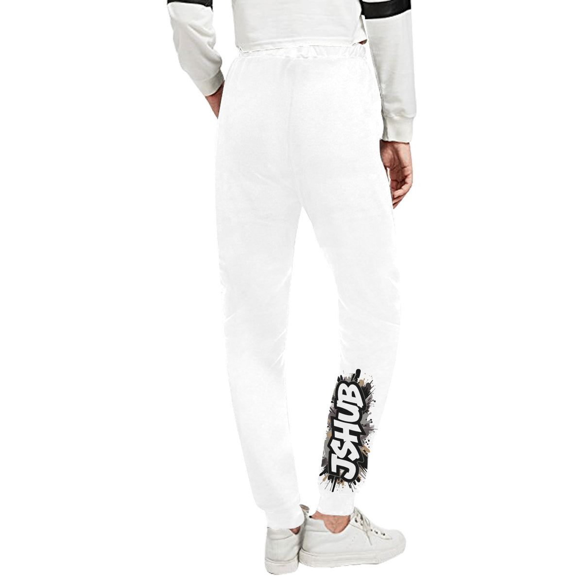 Pantaloni della Tuta Casual Unisex JSHub – Comfort e Stile con Stampa All-Over