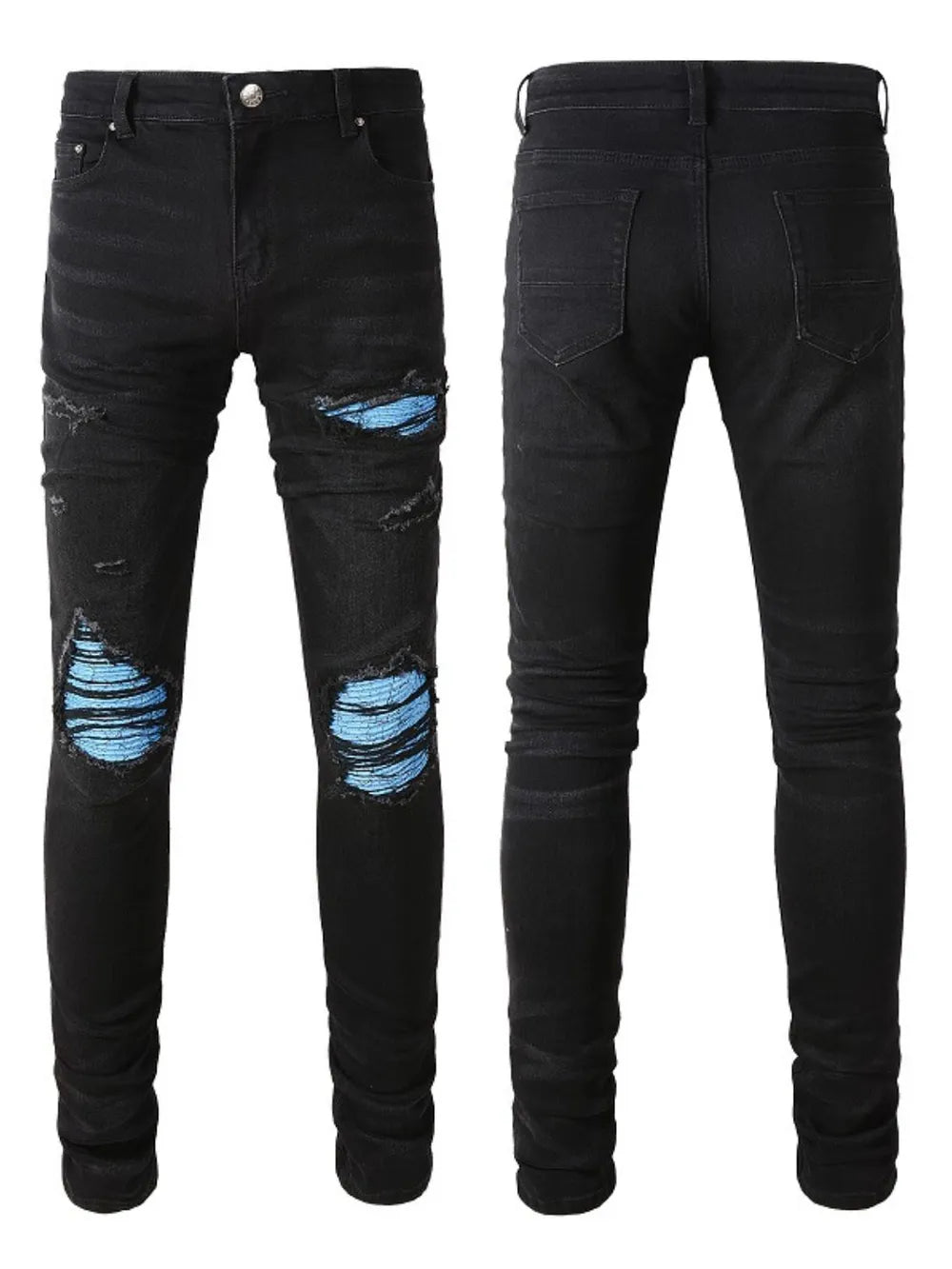 Jeans Skinny Black Washed