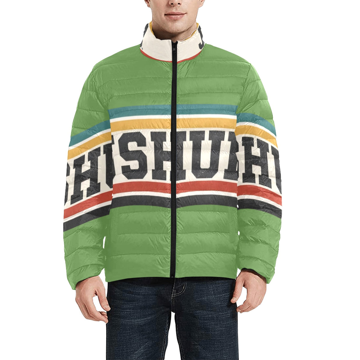 Giacca Bomber Imbottita Uomo JSHUB Sport Heritage Anni 50