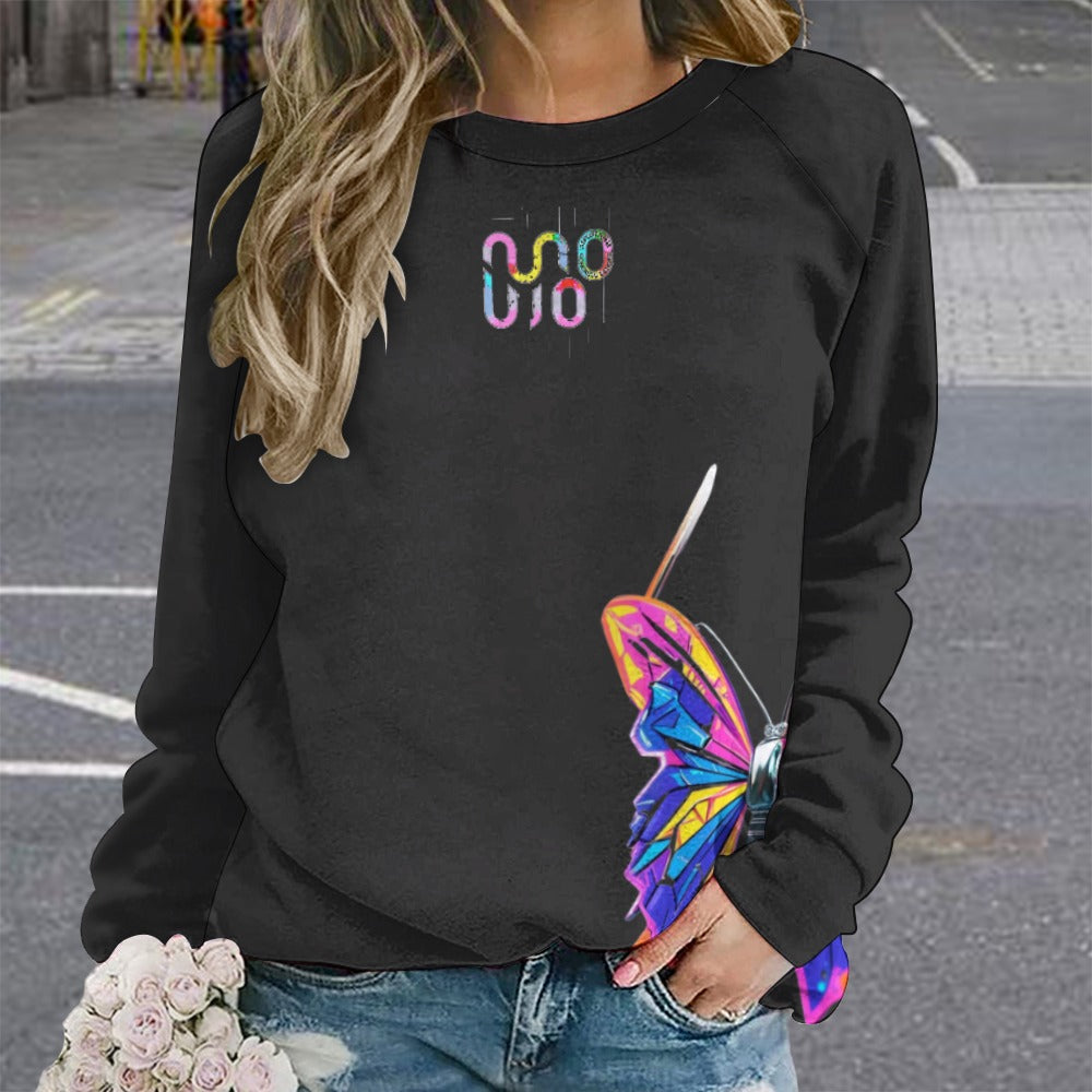 Maglione donna Wings of Noise – 7 varianti colore streetwear casual