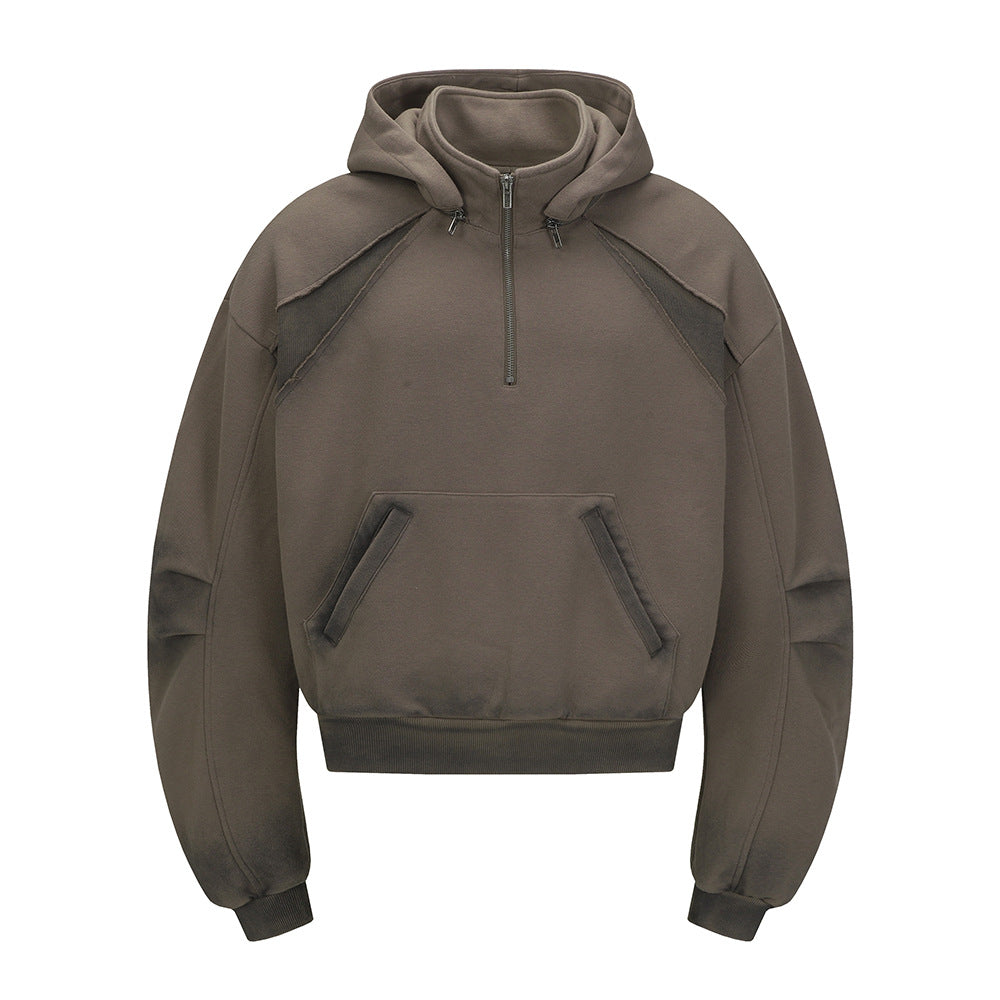 JSHUB Urban Punk Zip Hoodie Loose Fit