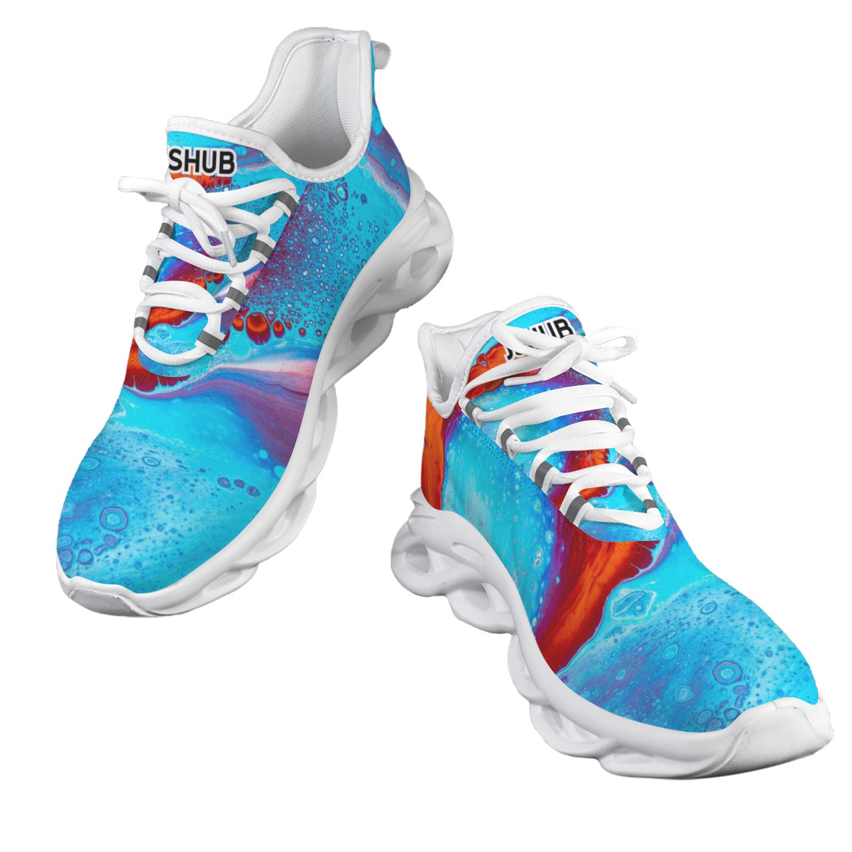 Sneakers Donna JSHUB LunaFlow Ocean Flow – Design Artistico, Leggere e Traspiranti con Suola EVA