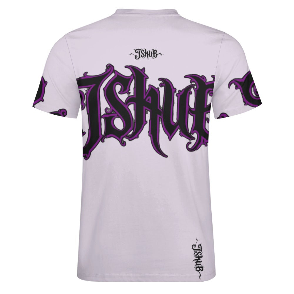 T-Shirt Uomo JSHUB Signature Gothic – Logo Oversize Streetwear Premium