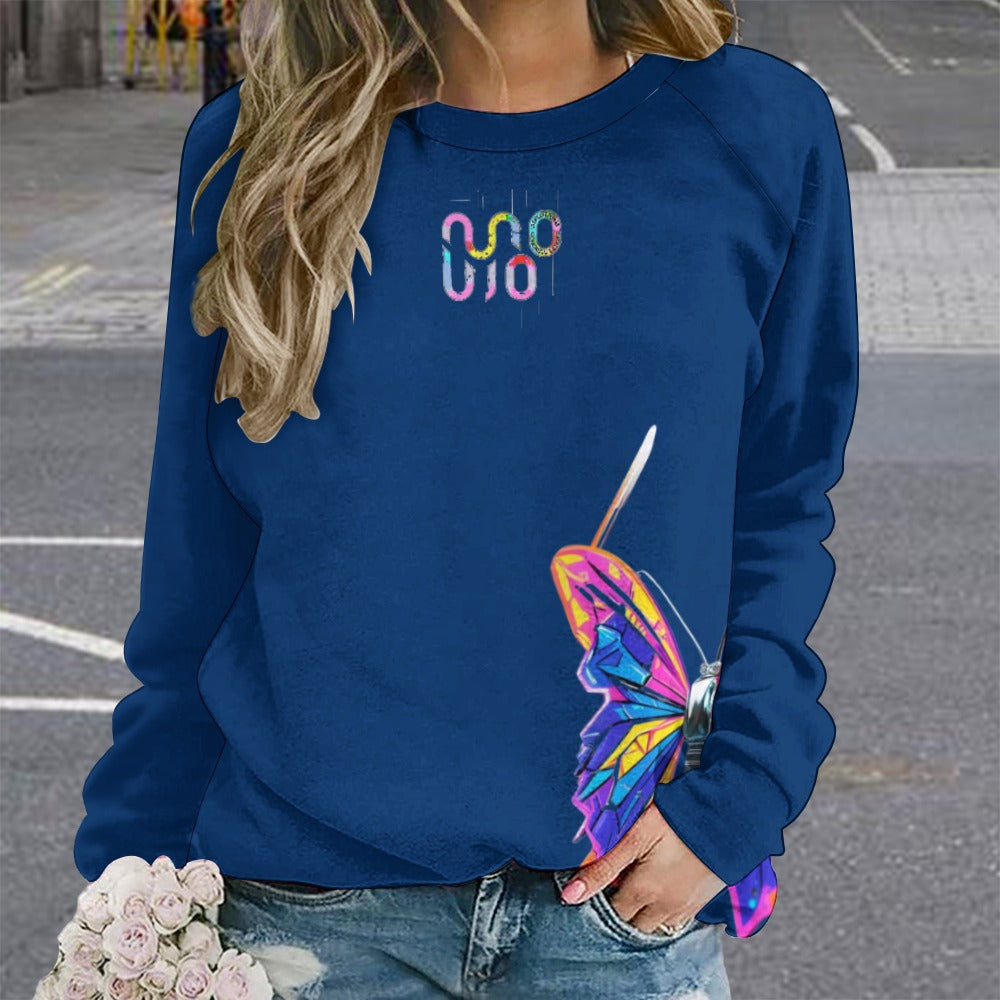 Maglione donna Wings of Noise – 7 varianti colore streetwear casual
