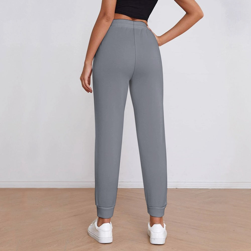 Pantalone donna JSHUB monocolore anni 50 stile essenziale