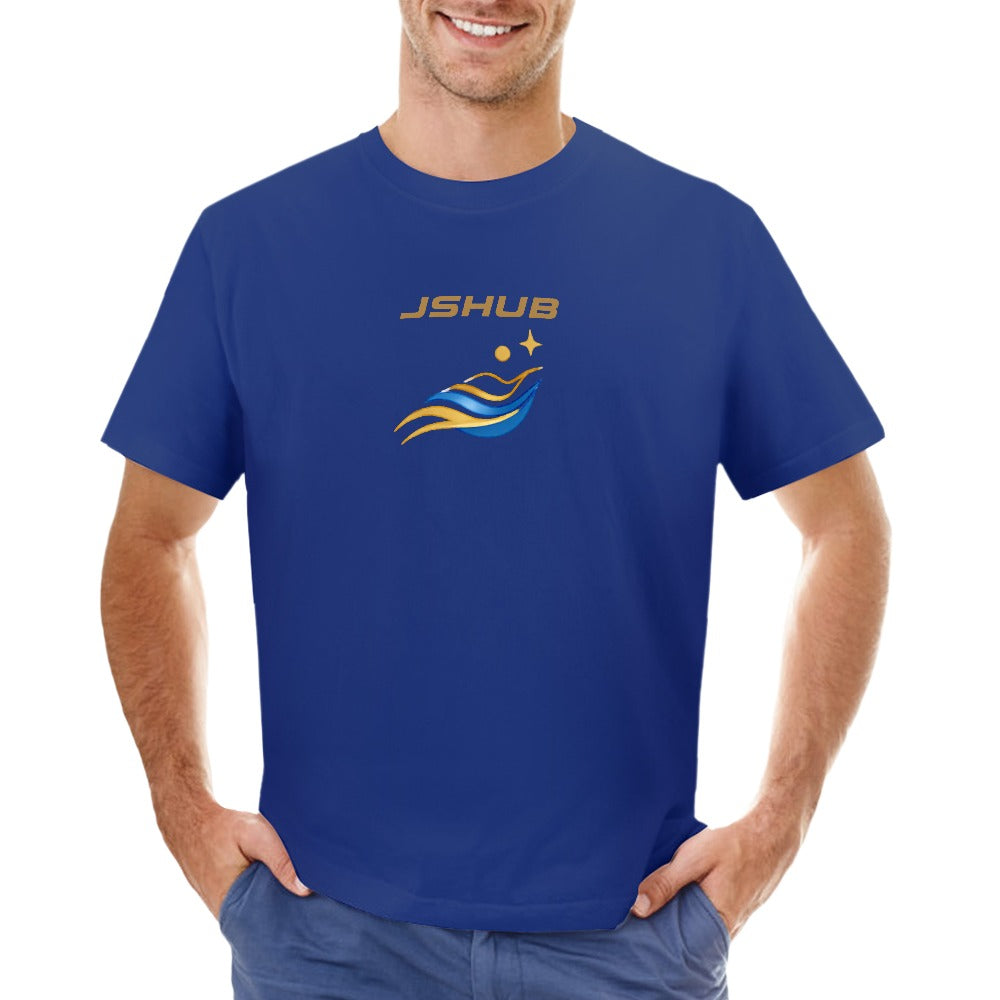 T-Shirt Uomo JSHUB Solar Motion Ocean Blue – Collezione Sunwave