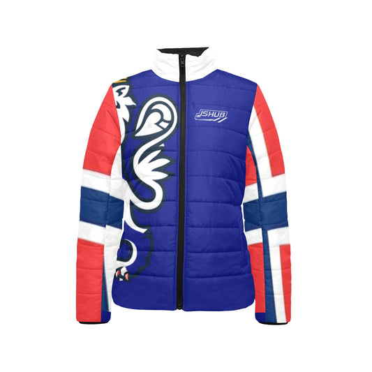 Piumino Donna Norway Tech Nordico Blu Winter Nation 2026 JSHUB
