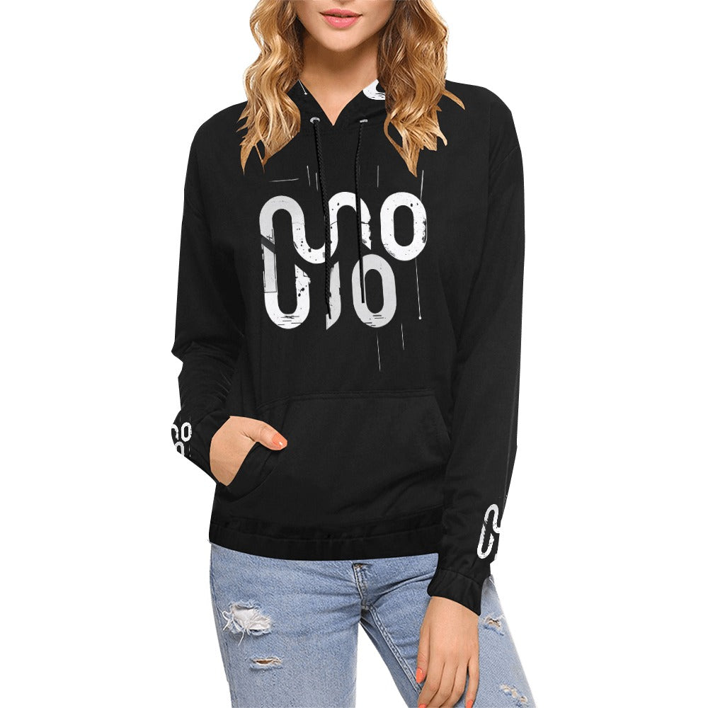 Felpa donna “Sport Pulse Hoodie” – Concrete Echoes