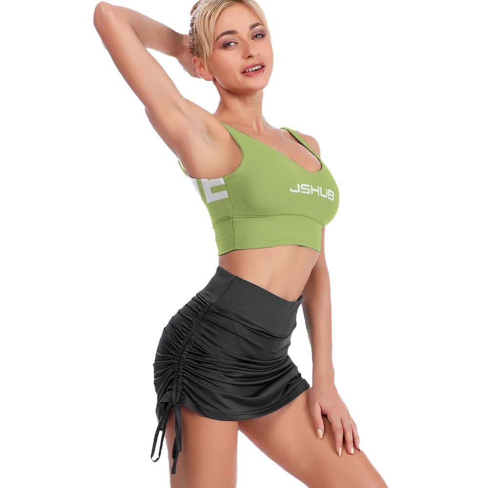 Top Sportivo Donna JSHUB Urban Grid SS26 Active Crop