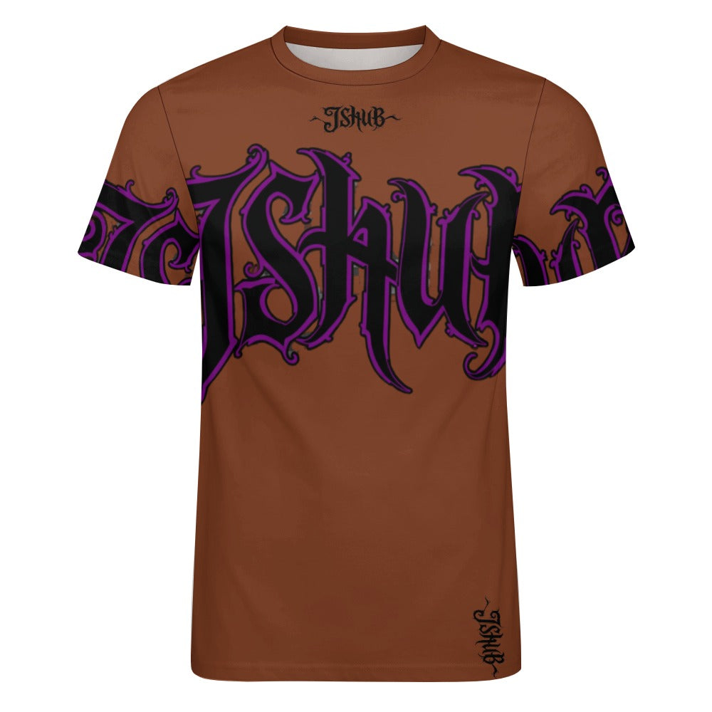 T-Shirt Uomo JSHUB Signature Gothic – Logo Oversize Streetwear Premium