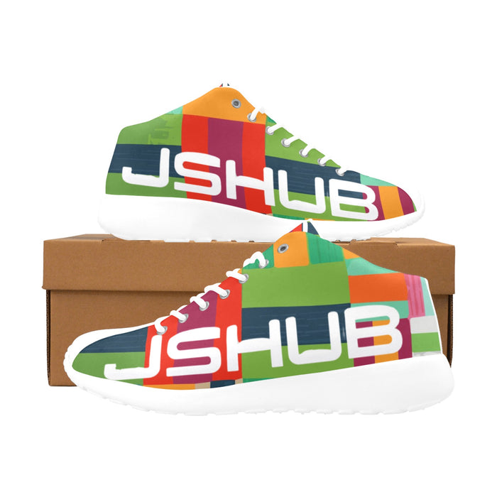 Scarpe Basket Uomo JSHUB Mosaic Blocks Mid – Sneakers Streetwear Alte