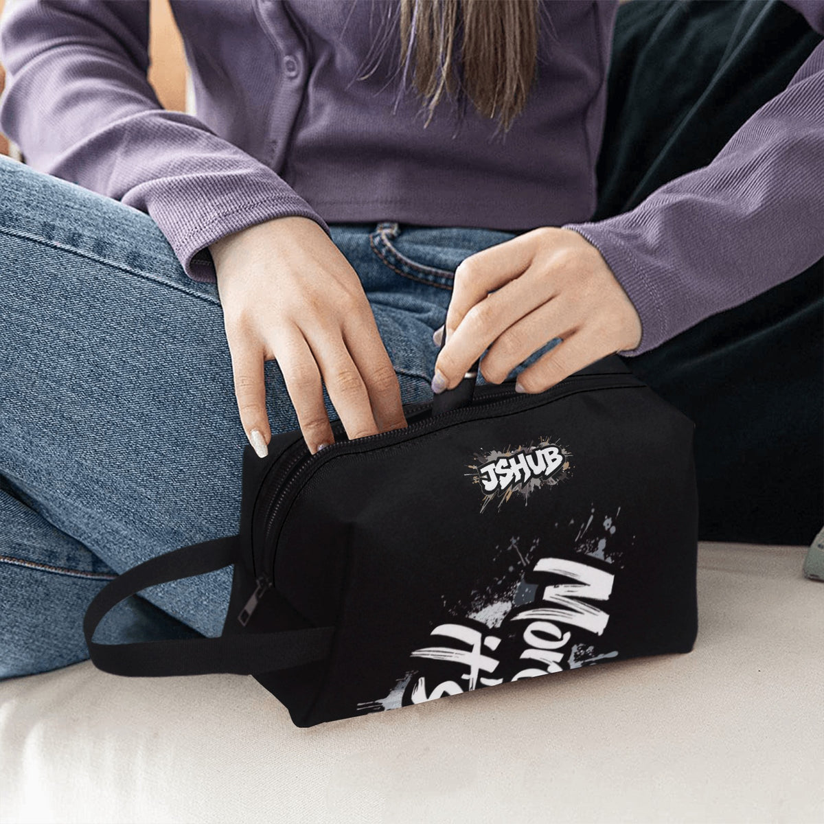 Pochette Black Uomo JSHUB MINDSET_01 More Than a Brand Its a Mindset