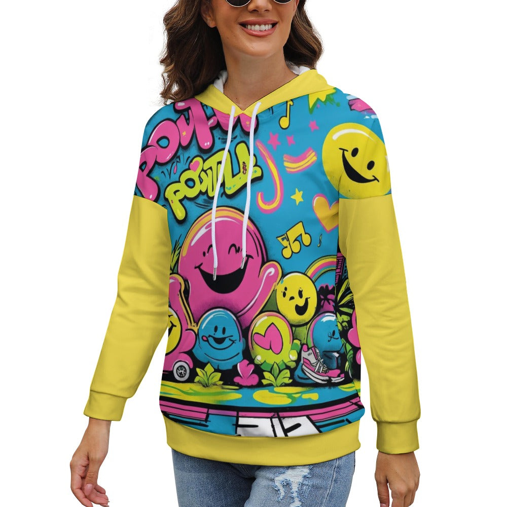 Felpa Donna Positive Mood – Collezione VIBER CITY