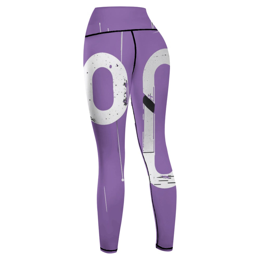 Pantaloni yoga donna “Concrete Flow Leggings” – Concrete Echoes