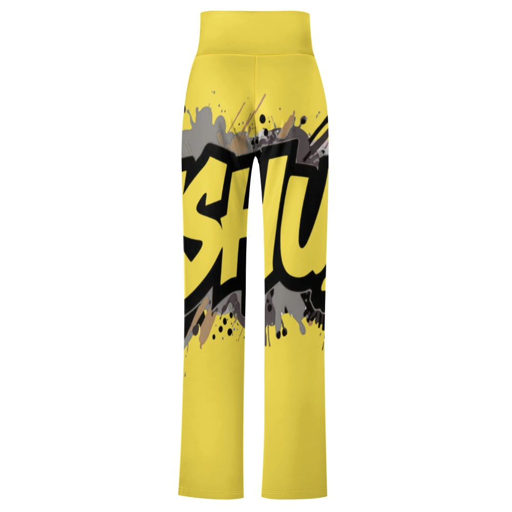Pantaloni da Yoga JSHub Donna – Comfort e Stile in Bianco e Nero