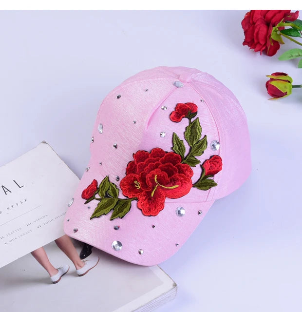 Cappello Baseball Moda Rosa Streetwear