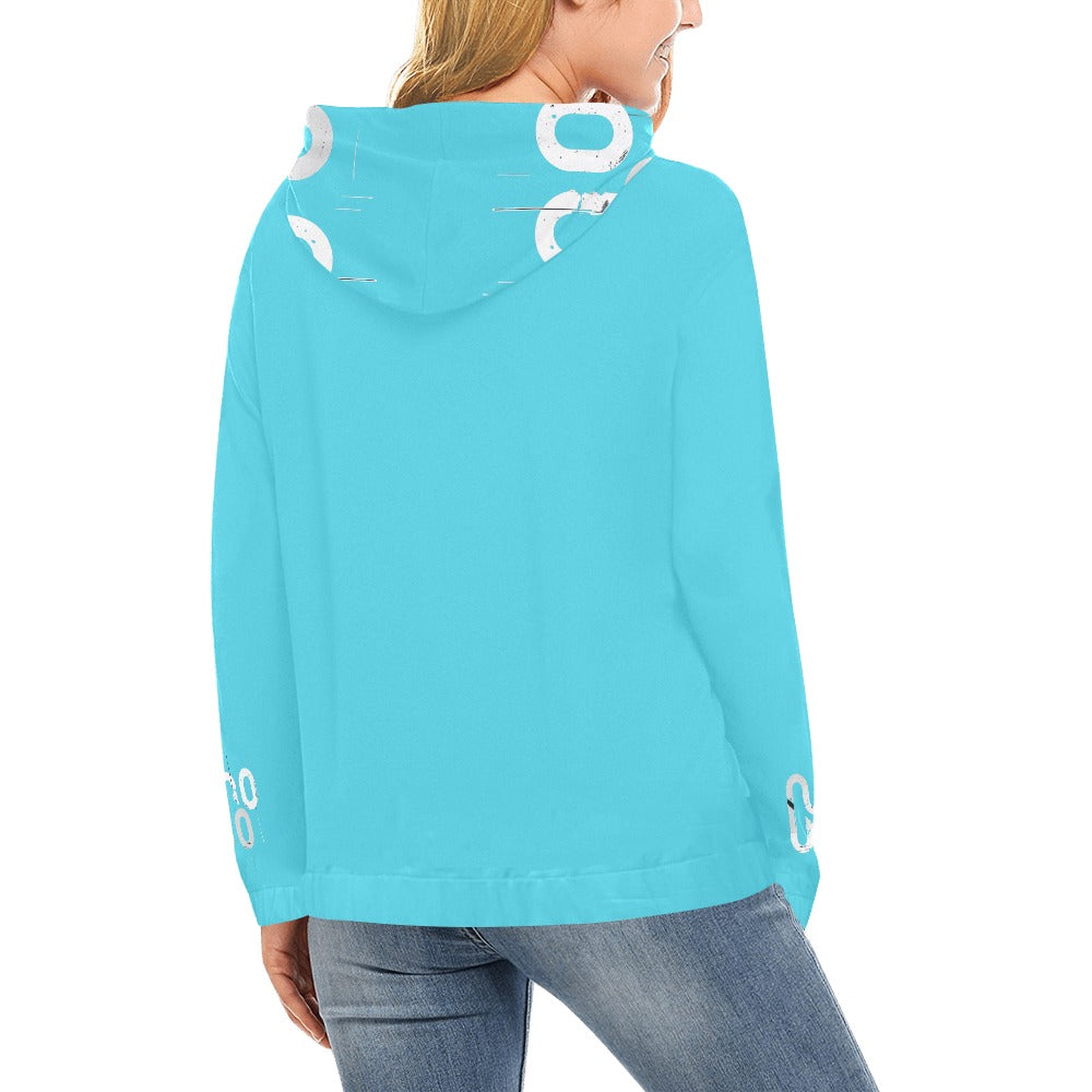 Felpa donna “Sport Pulse Hoodie” – Concrete Echoes