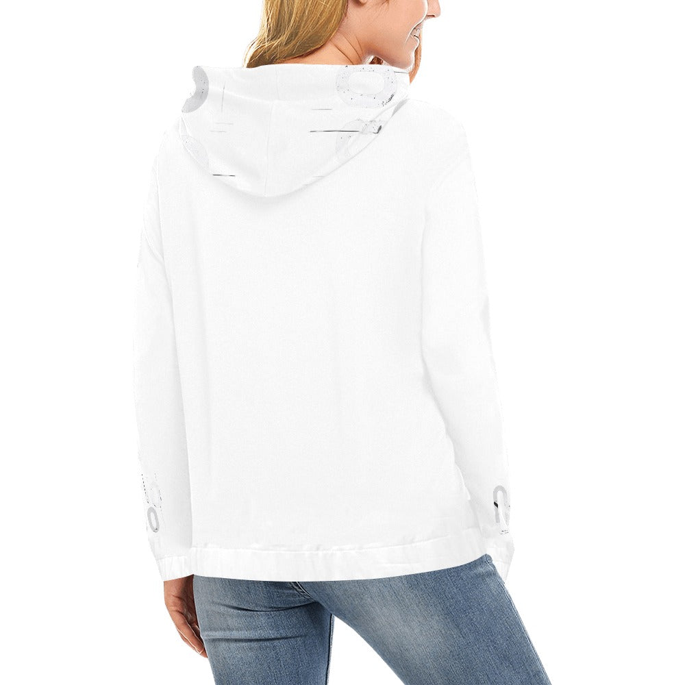 Felpa donna “Sport Pulse Hoodie” – Concrete Echoes