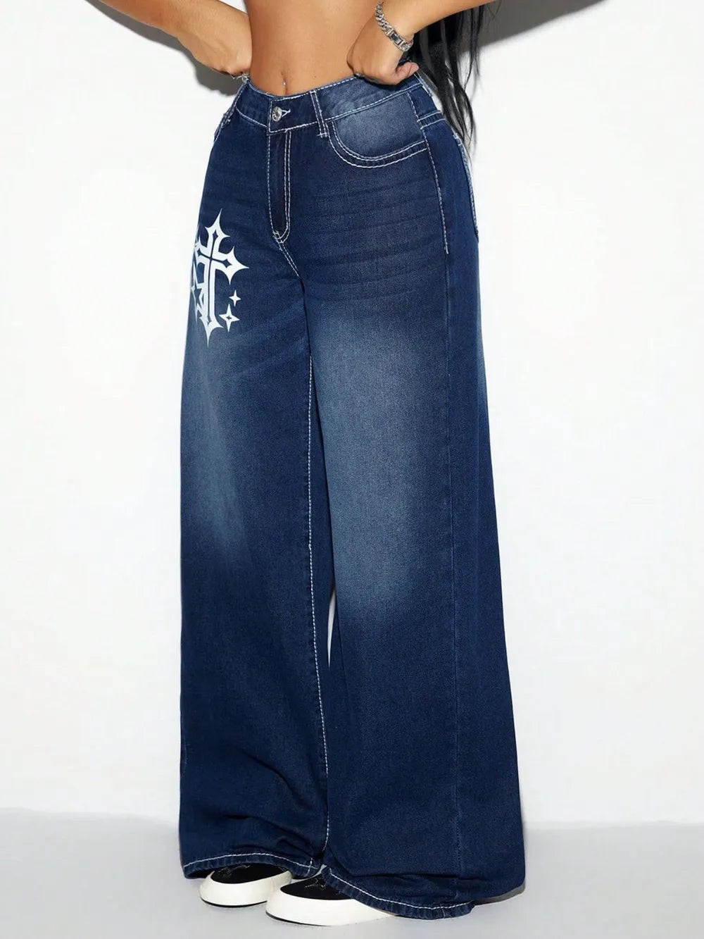 Jeans Crossover Wide